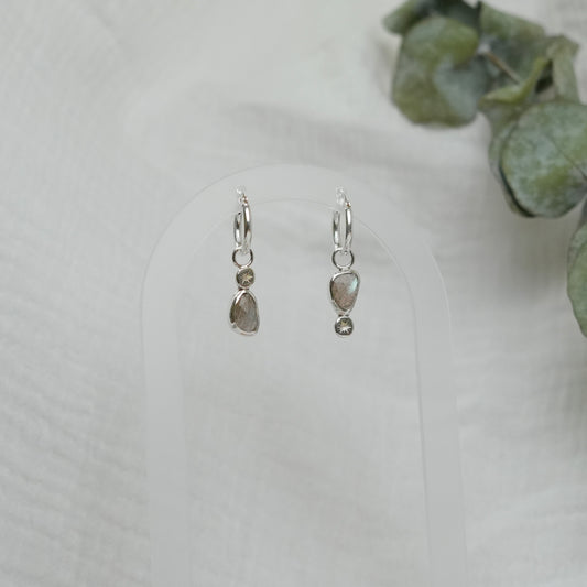 Labradorite Earrings