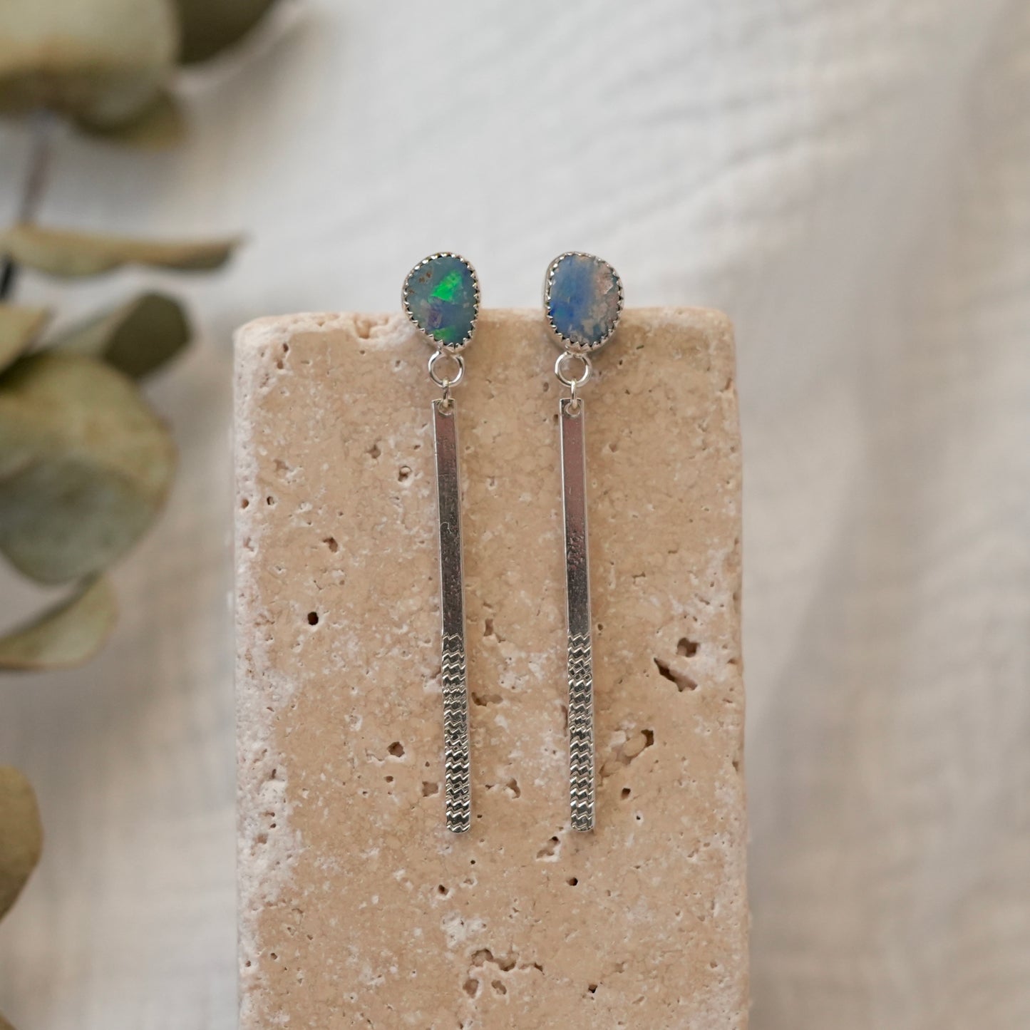 Australian Opal Earrings