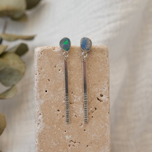 Australian Opal Earrings