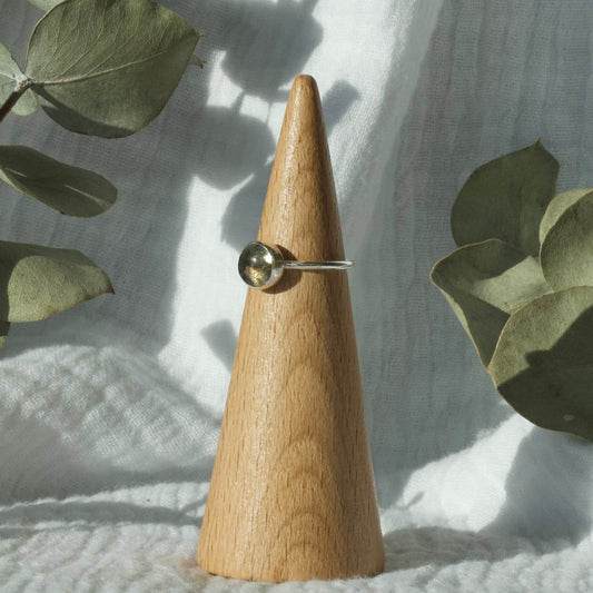 Moss Aquamarine Ring - 4