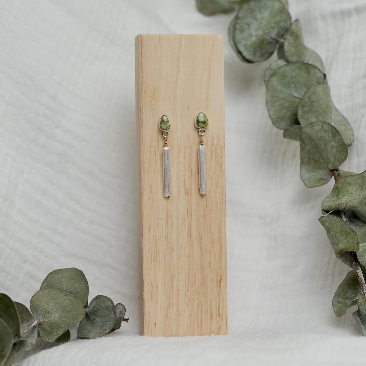 Variscite Earrings