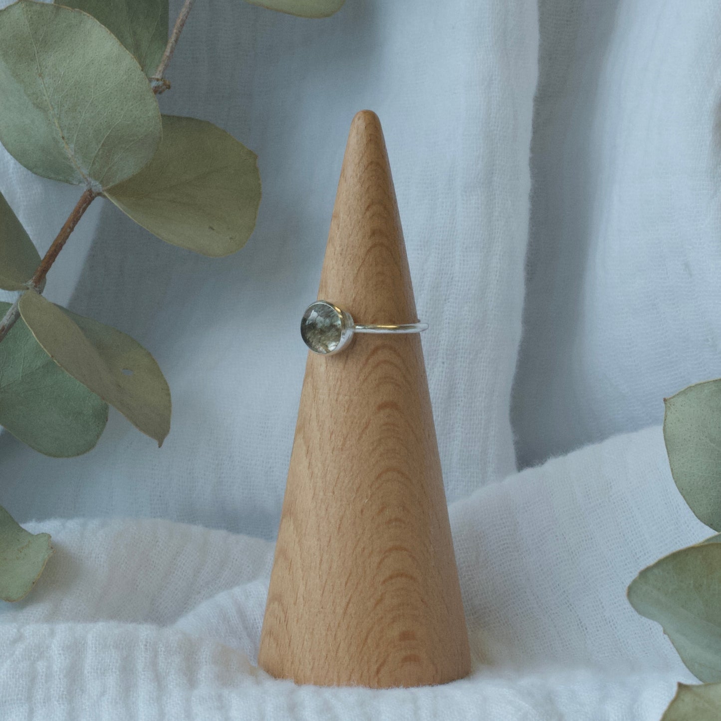 Moss Aquamarine Ring - 4