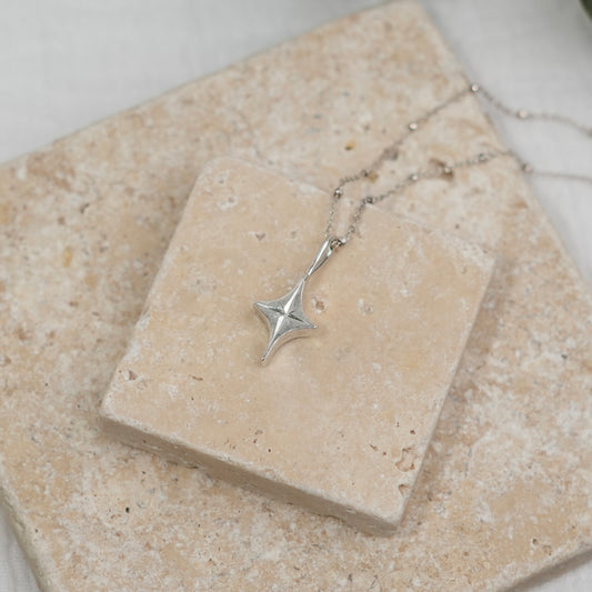 White Sapphire Pendant