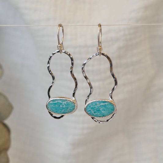 Amazonite Earrings