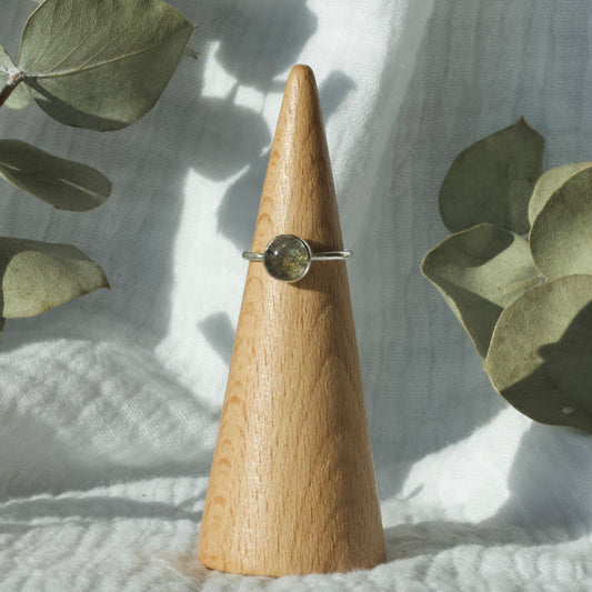 Moss Aquamarine Ring - 4