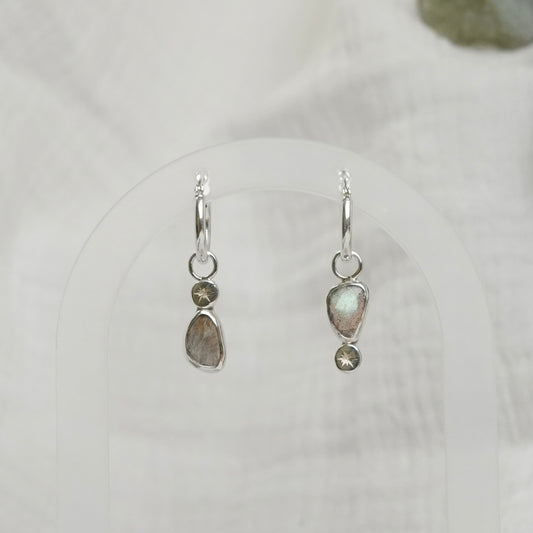 Labradorite Earrings