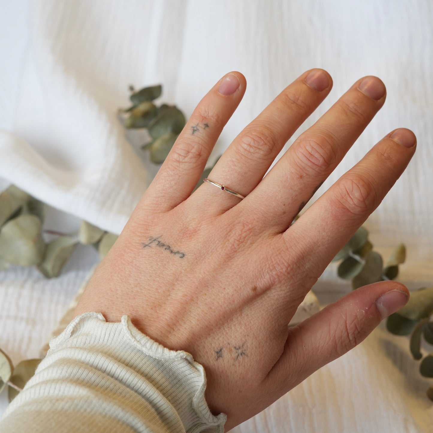 Baby Birthstone Ring