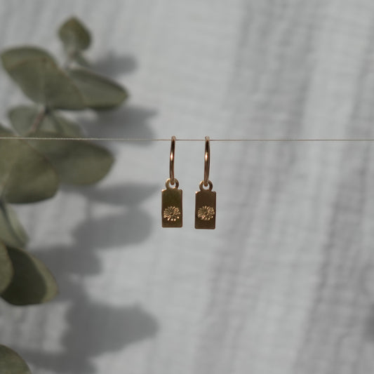 Birth Flower Charms for Sleeper Hoop