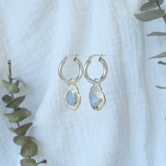 Australian Opal Earrings