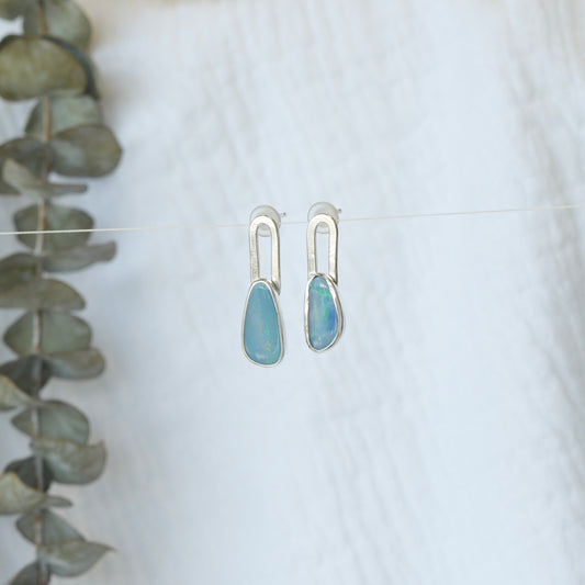Australian Opal Earrings