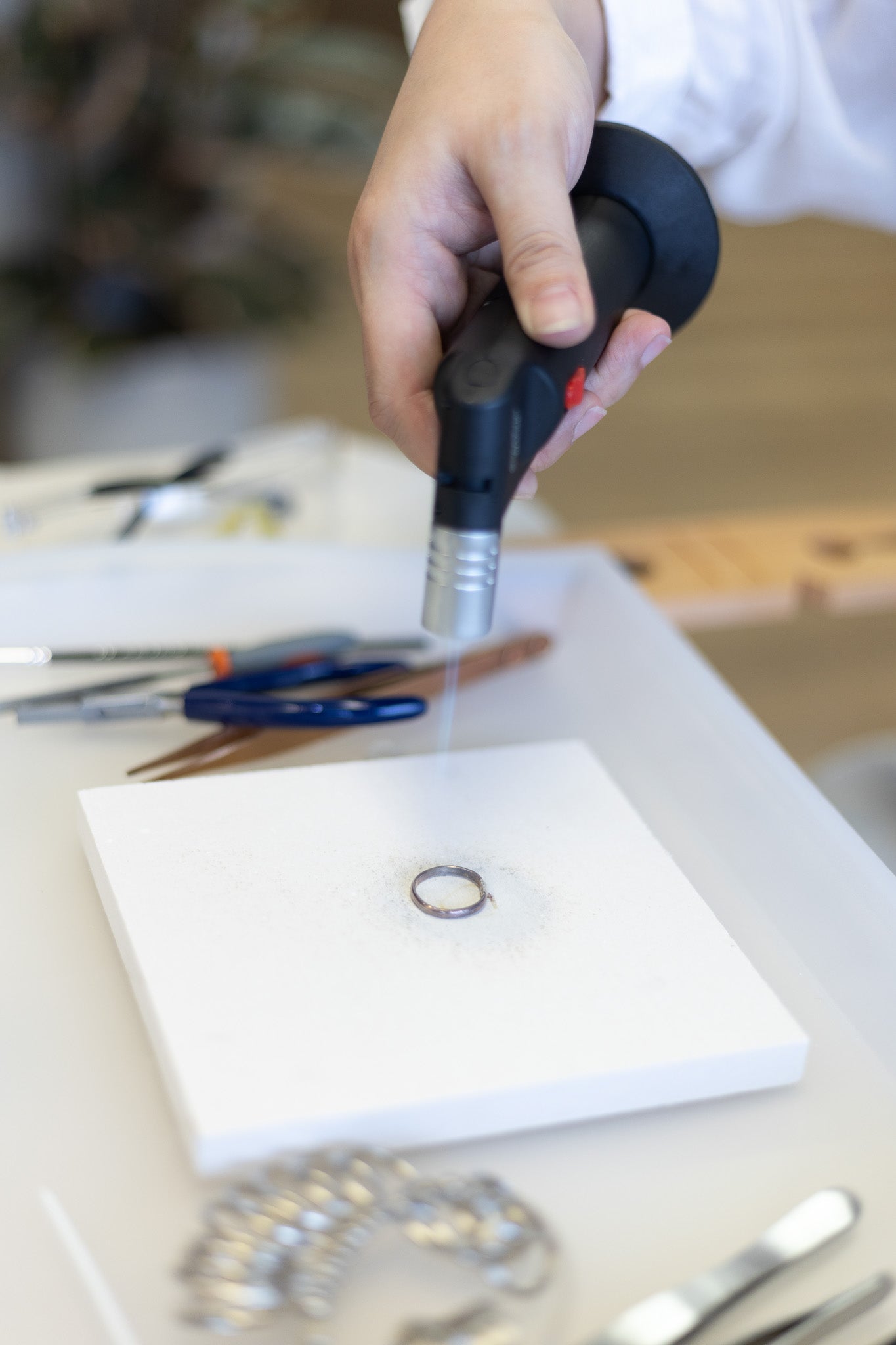 Taller de anillos apilables