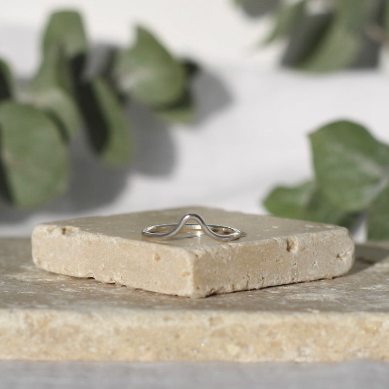 Anillo de arco de plata