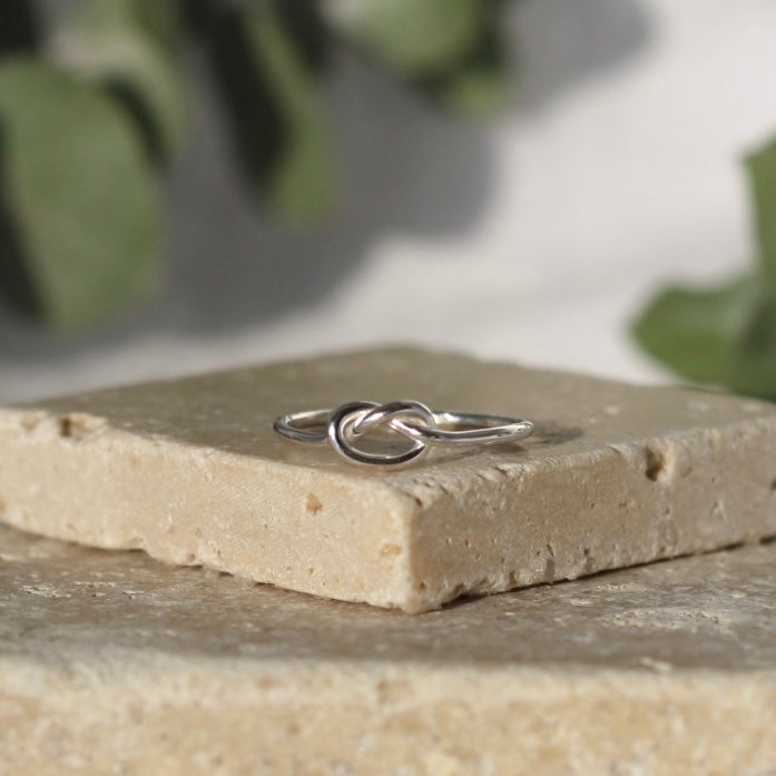 Silver Knot Ring