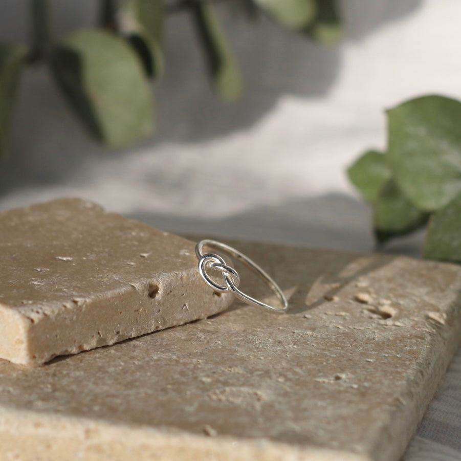 Silver Knot Ring