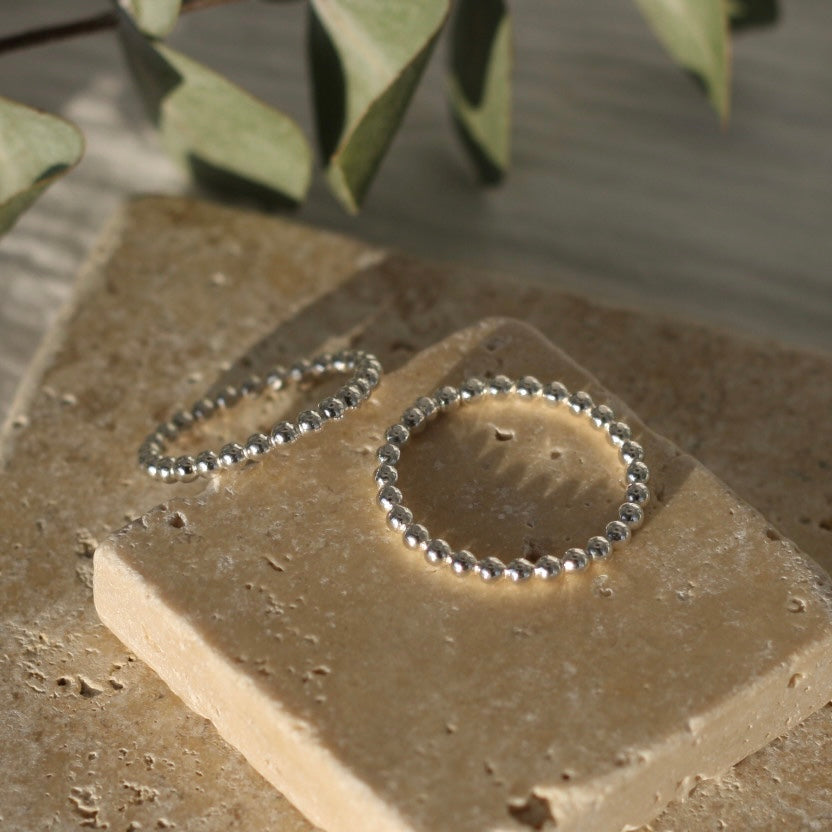 Silver Bubble Band