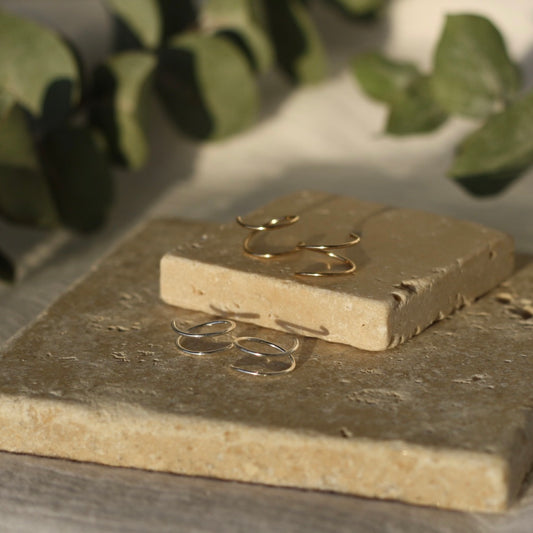 Double Twist Earrings