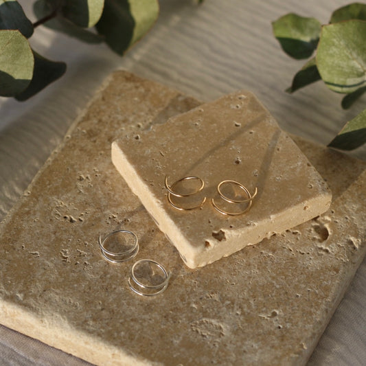 Double Twist Earrings