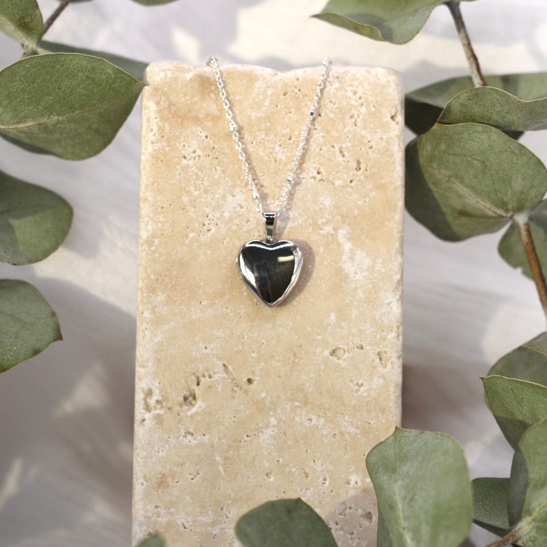 Sterling Silver Heart Locket