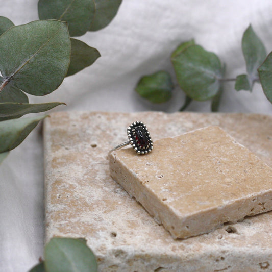Garnet Ring - 5.5