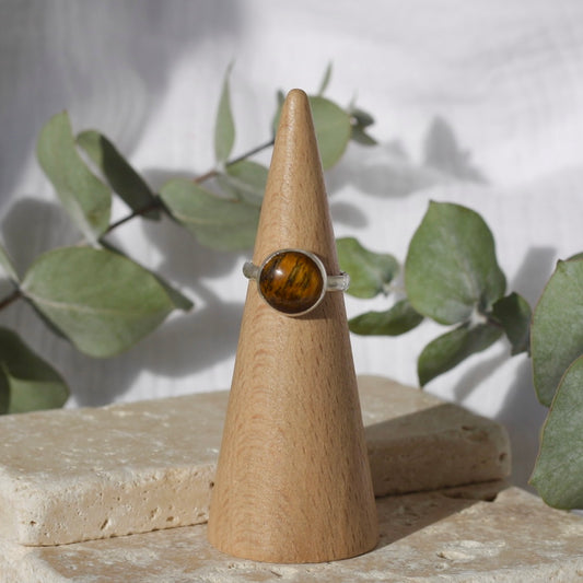 Tigers Eye Ring - 5
