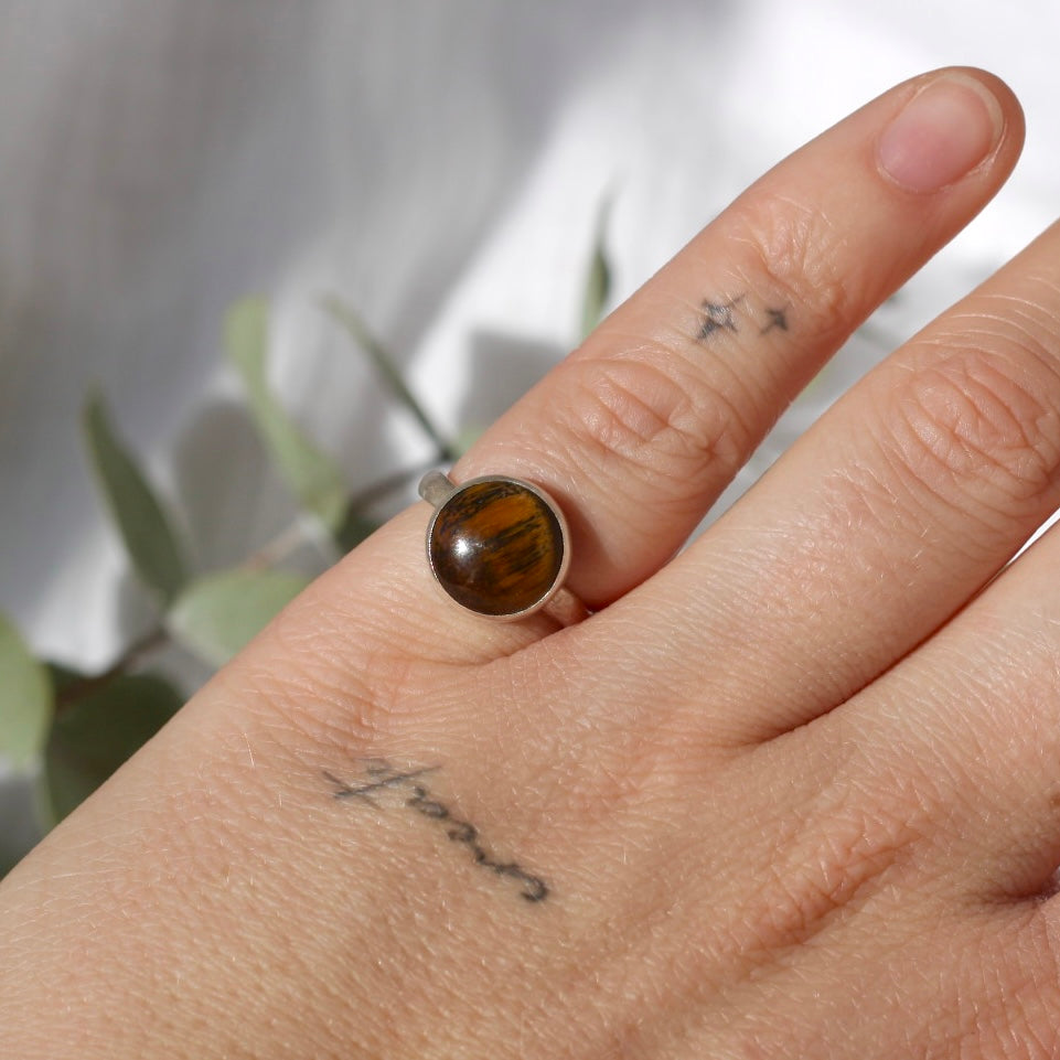 Tigers Eye Ring - 5