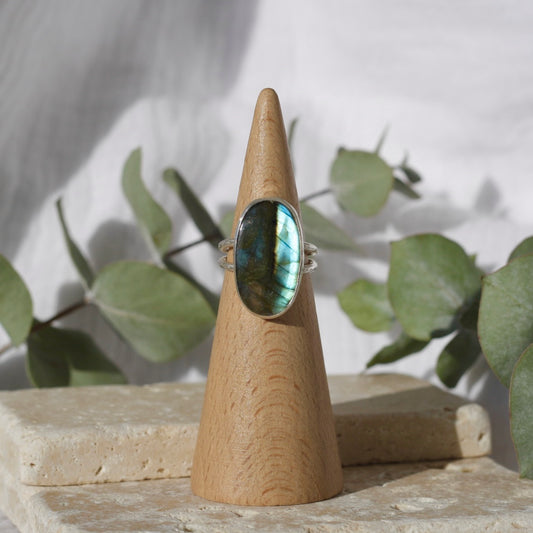Labradorite Ring - 5.5