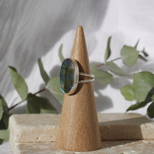 Labradorite Ring - 5.5