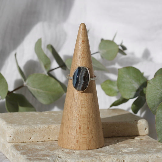 Lace Agate Ring - 6