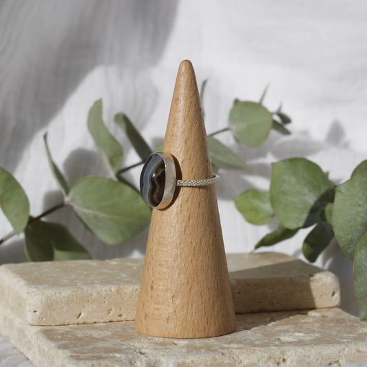 Lace Agate Ring - 6