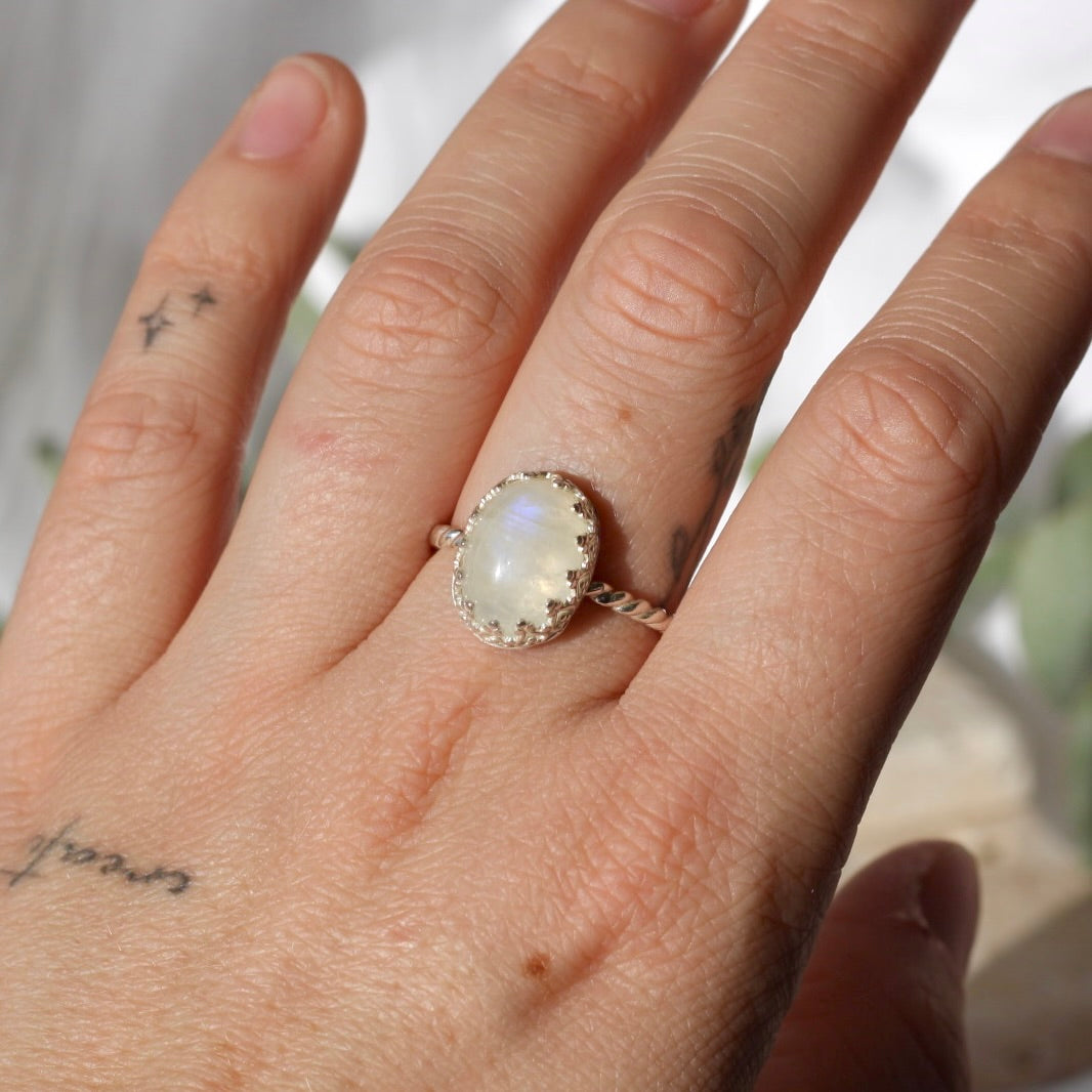 Moonstone Ring - 10
