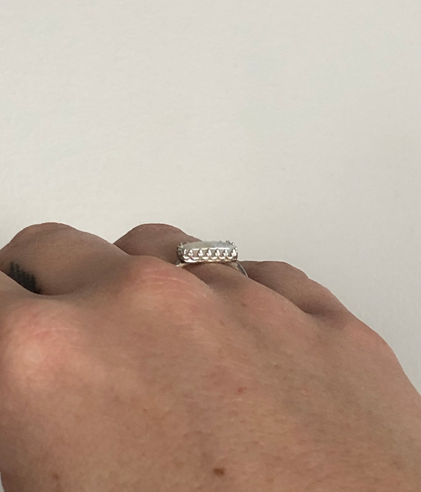 Rectangle Moonstone
