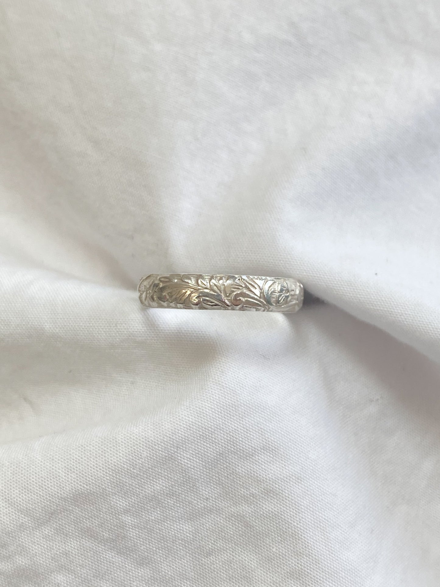 Silver Claudia Band