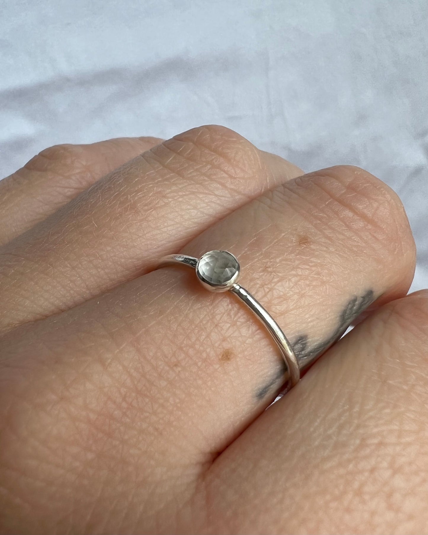 Clear Quartz Ring