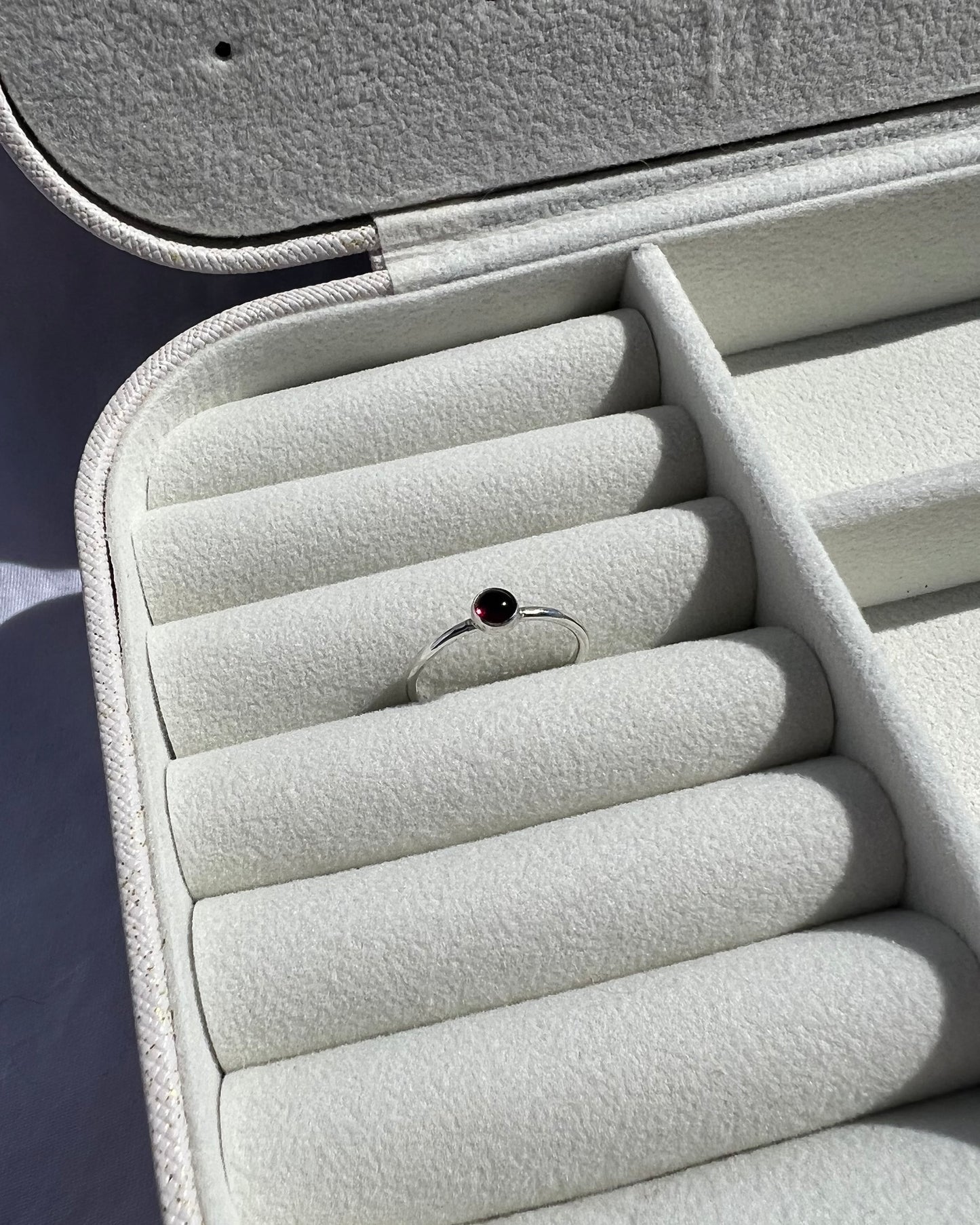 Rhodolite Ring