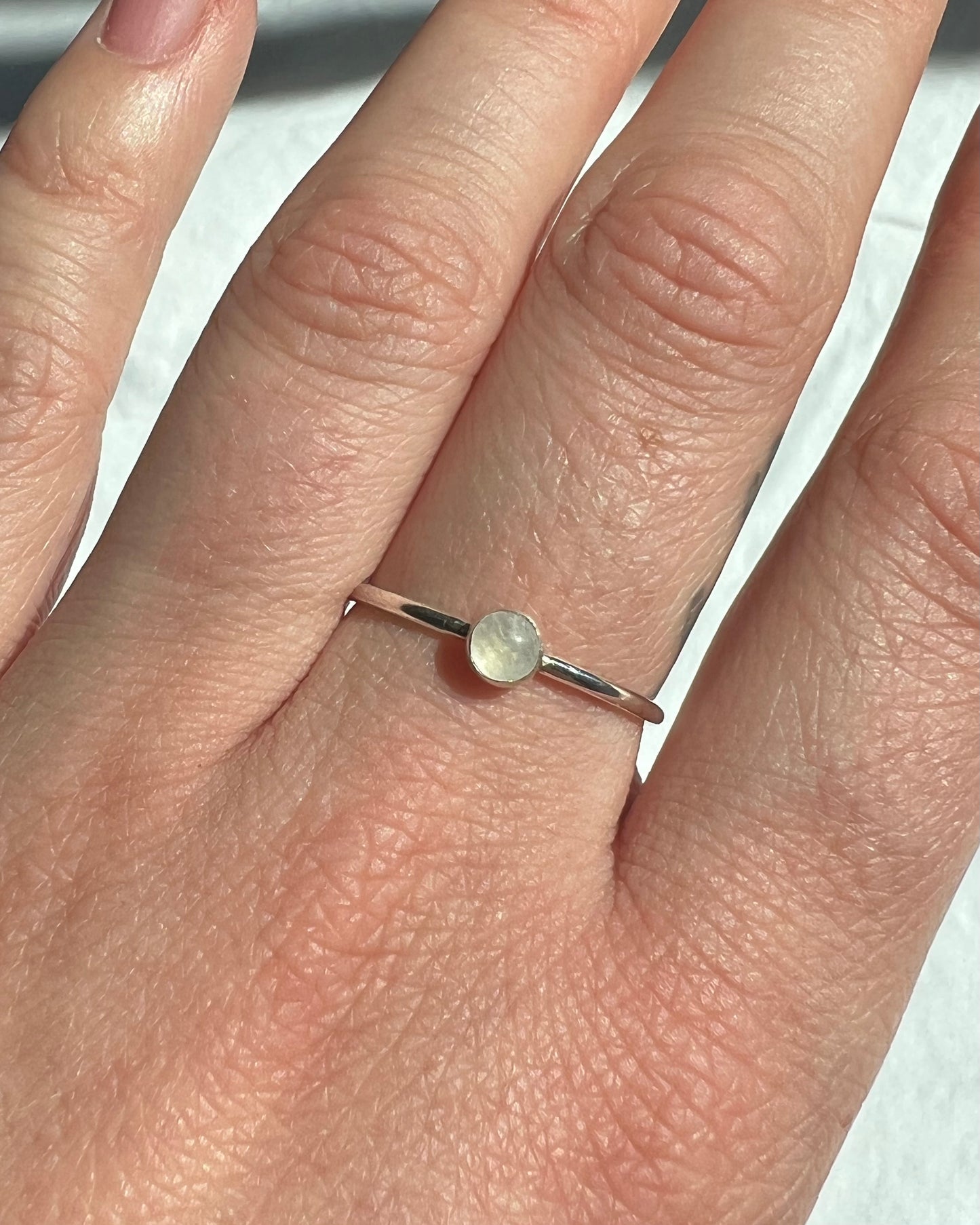 Moonstone Ring