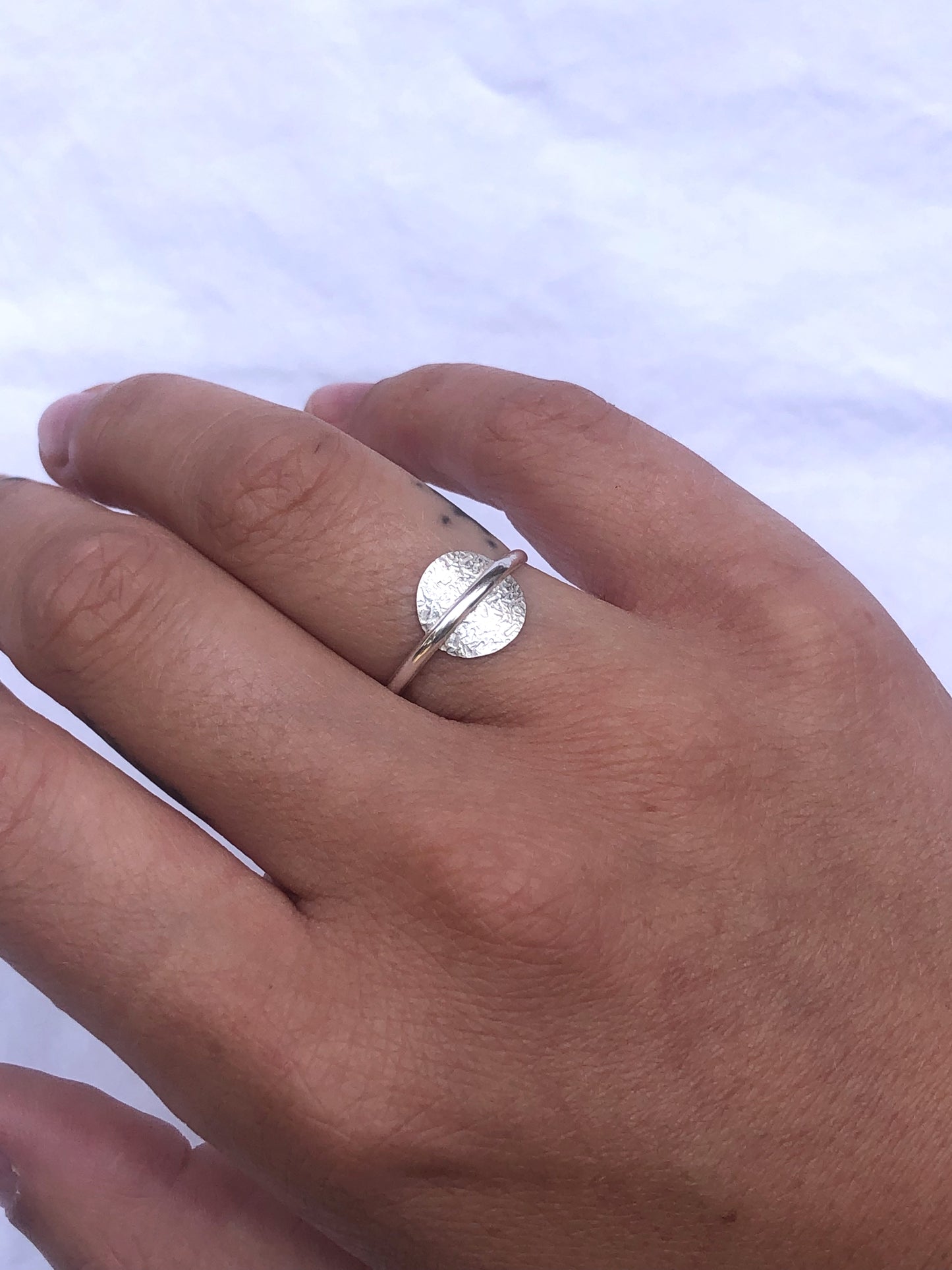 Textured Coin Band