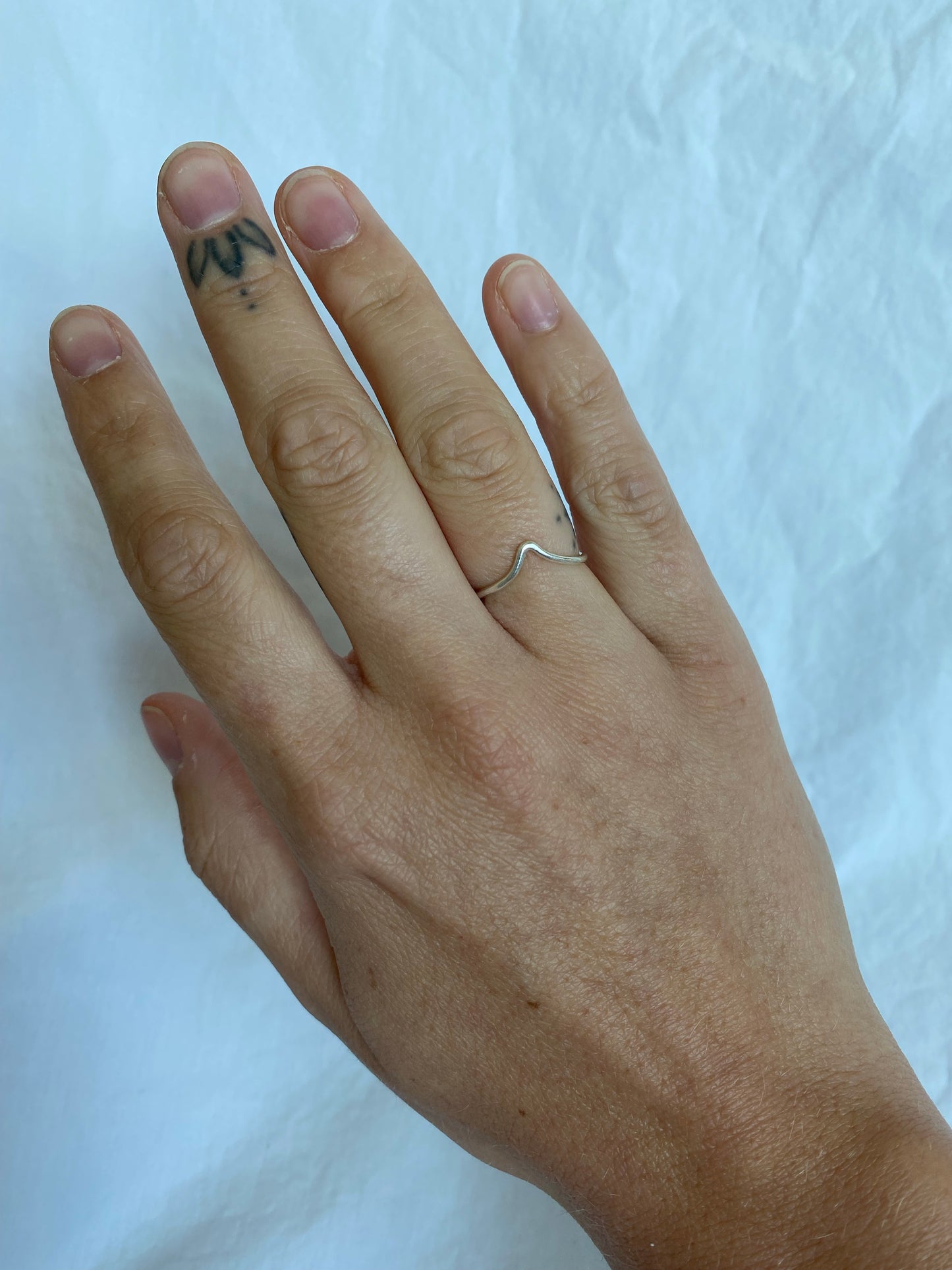 Anillo de arco de plata