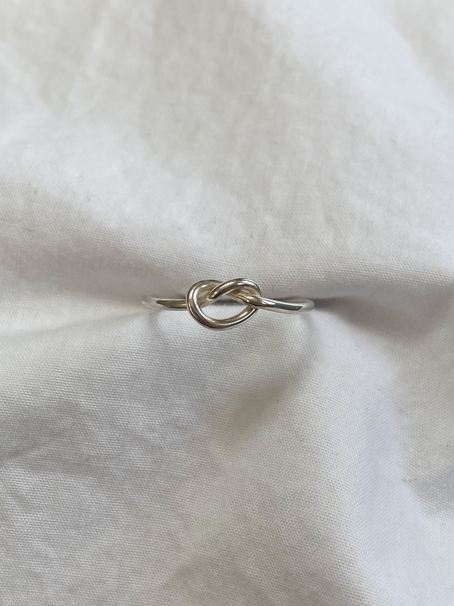 Silver Knot Ring