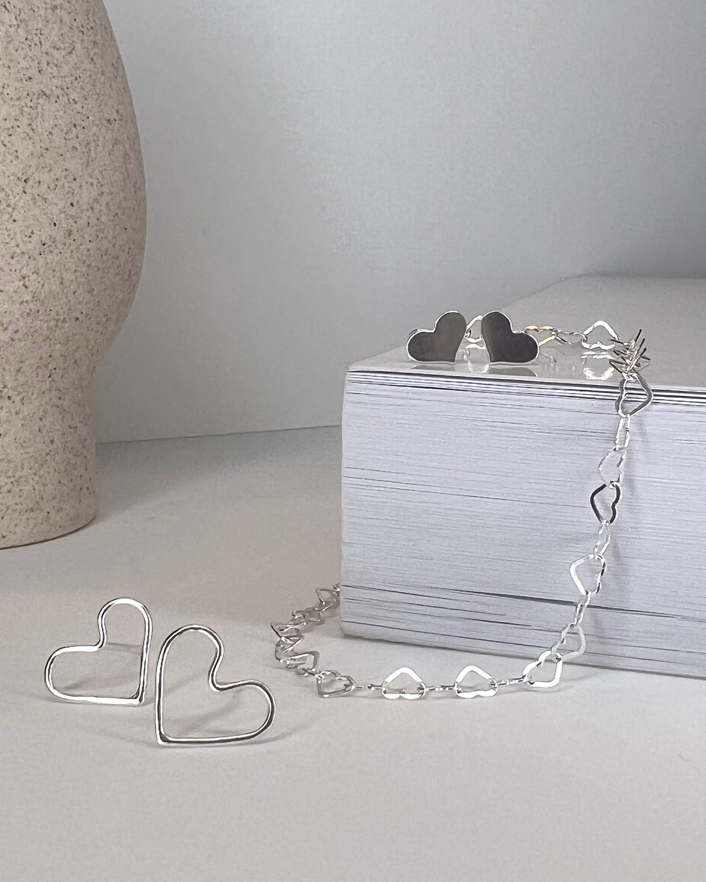 Open Heart Studs