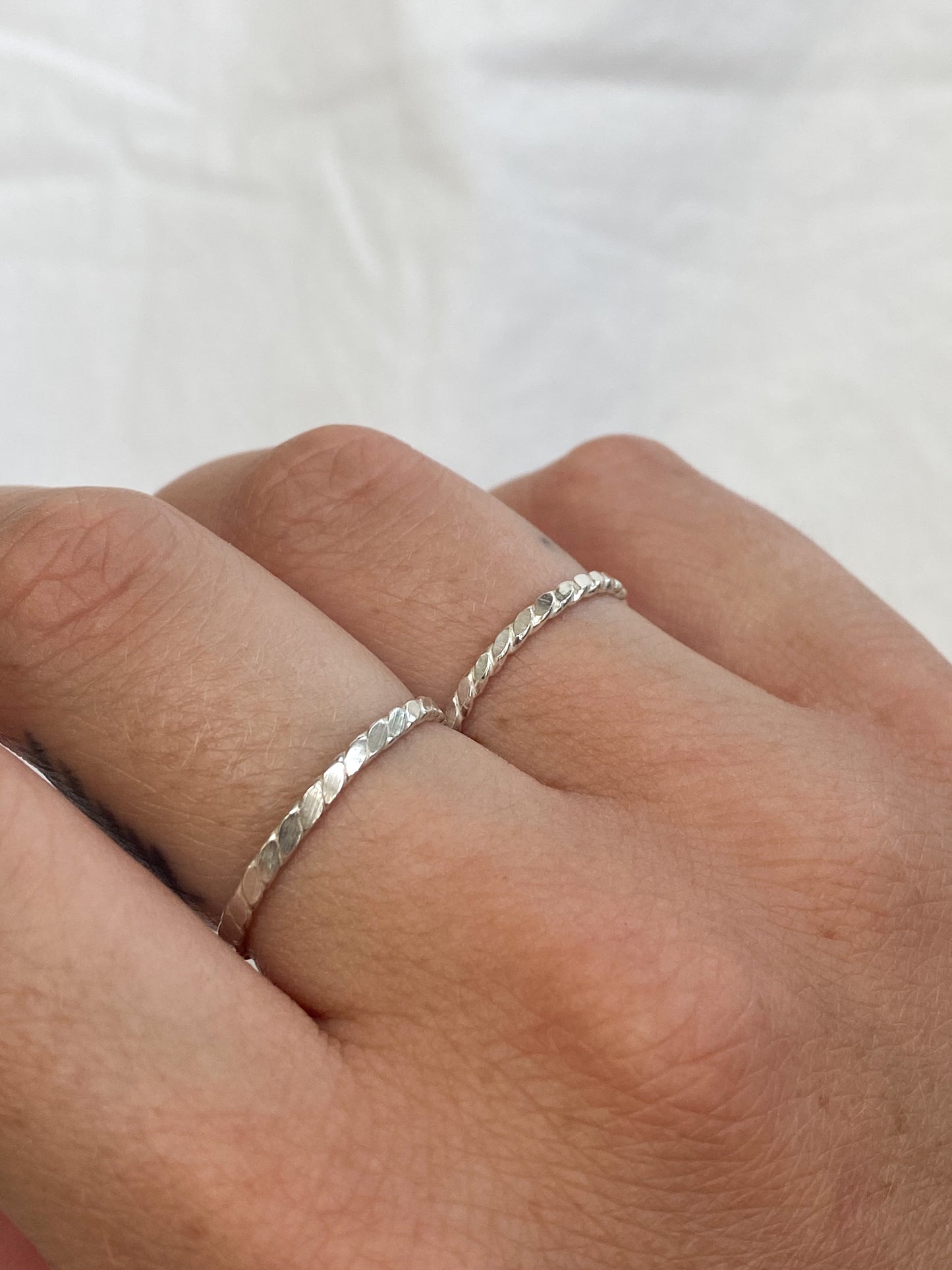Hammered Twist Band