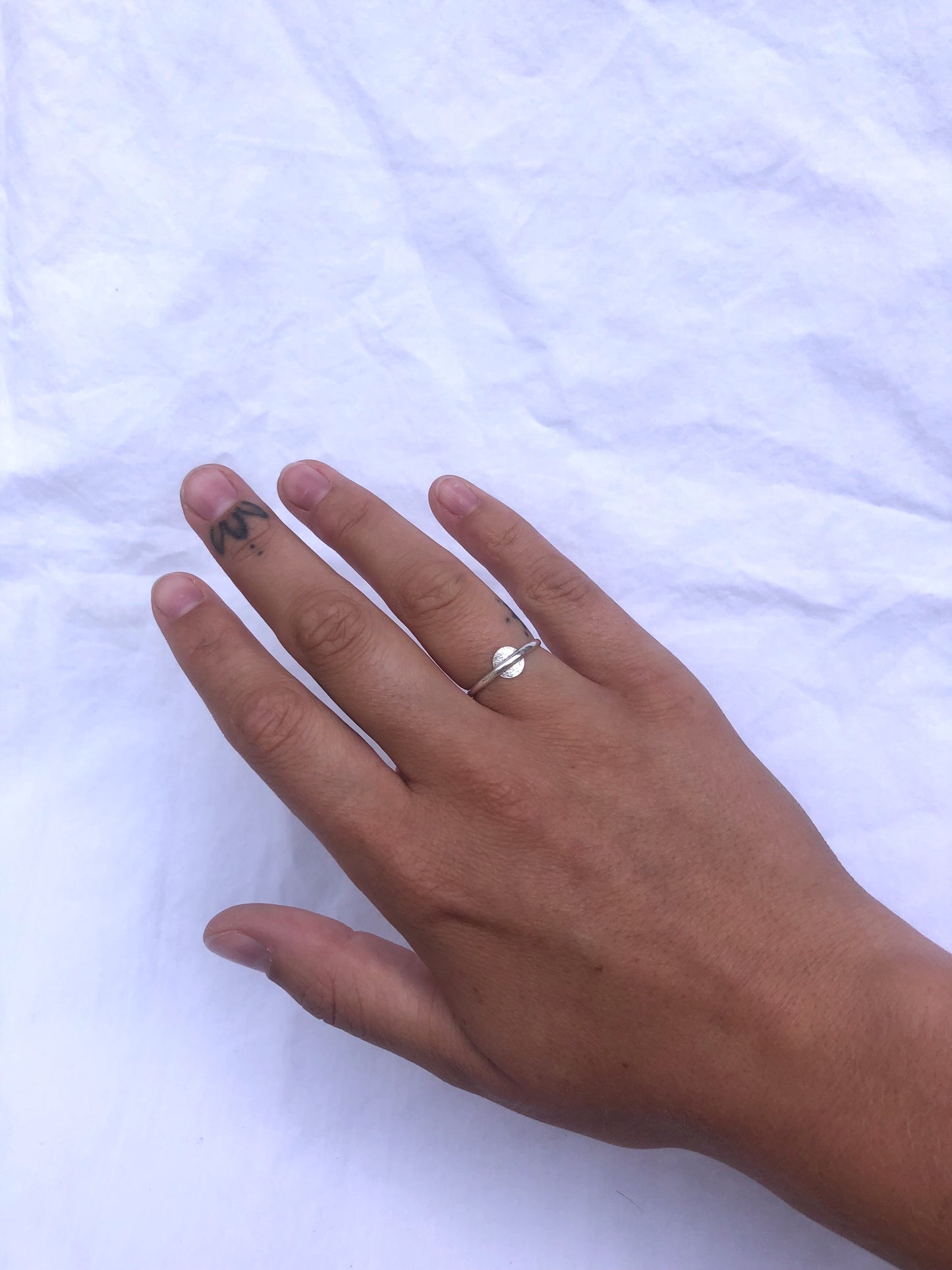 Textured Coin Band