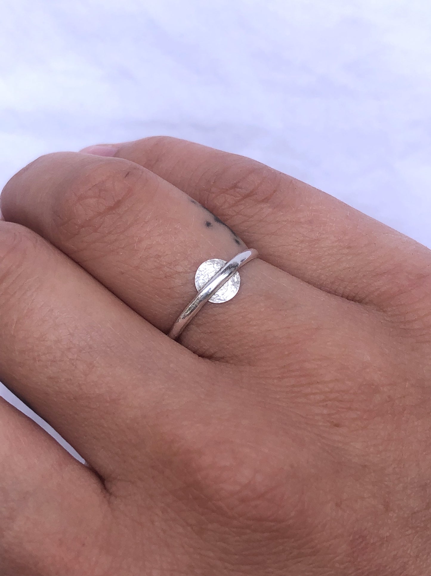 Textured Coin Band