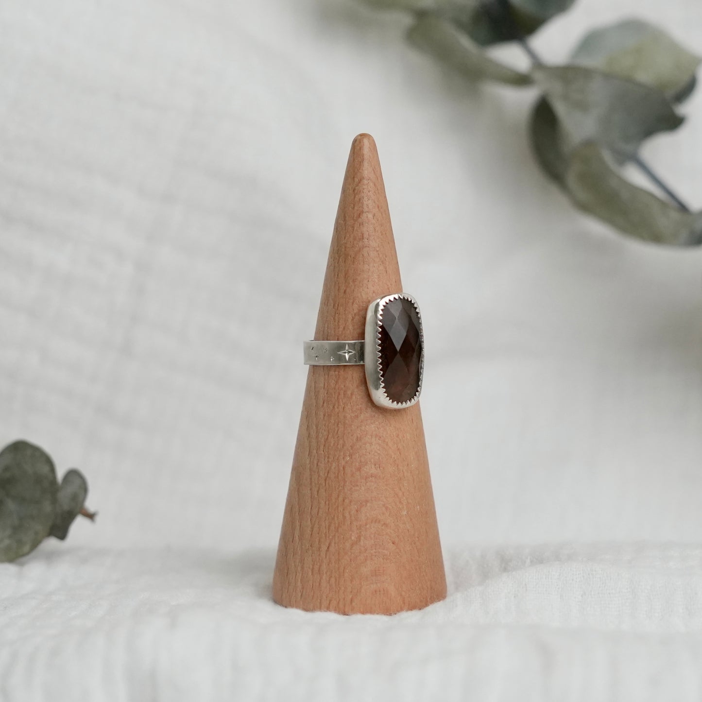 Smokey Quartz Ring - 7