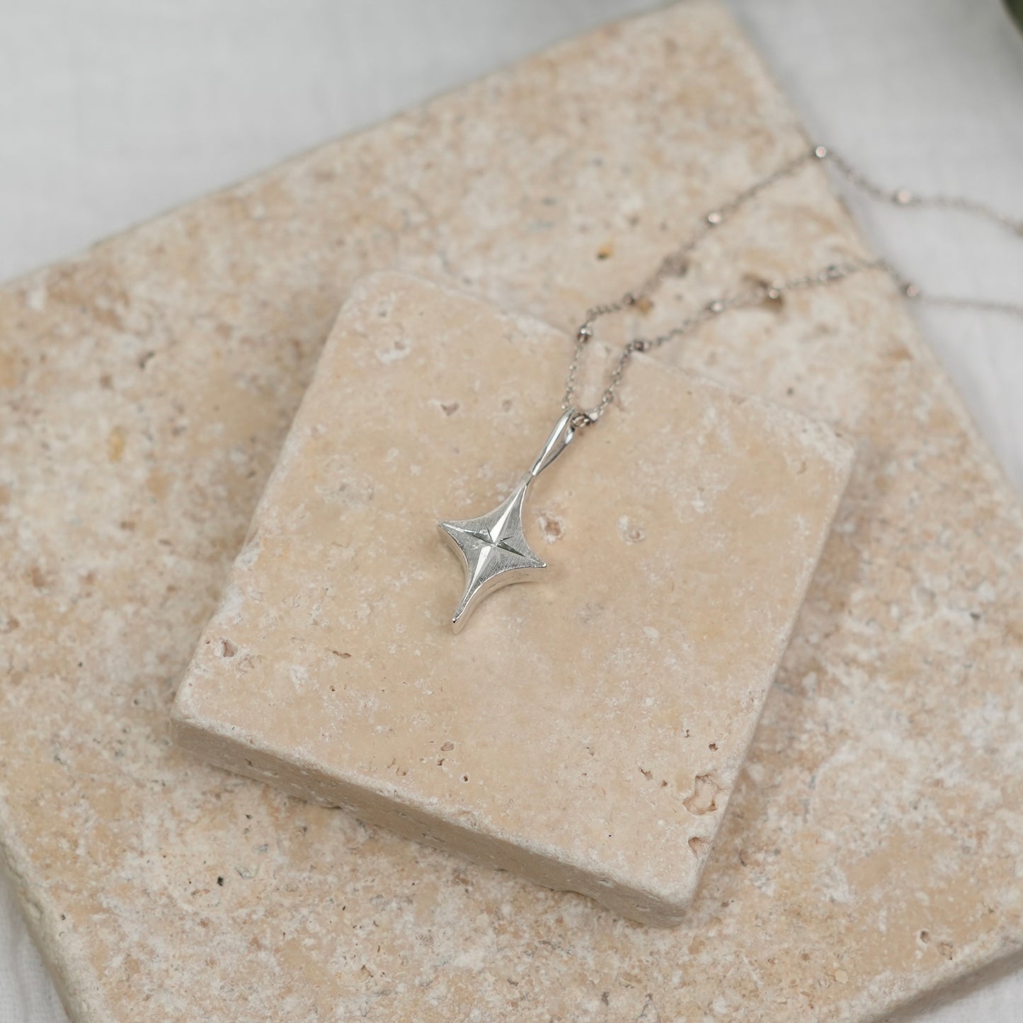 White Sapphire Pendant