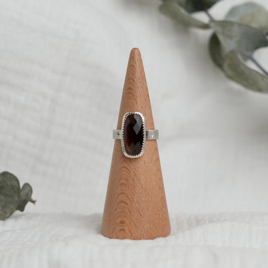Smokey Quartz Ring - 7