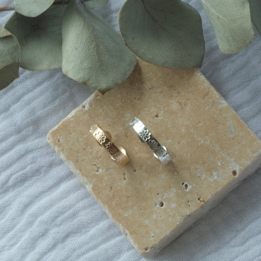 Anillo para el dedo del pie con margaritas