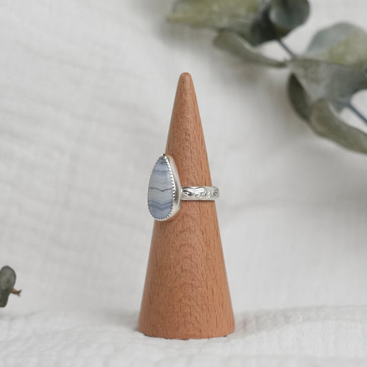 Lace Agate Ring - 7