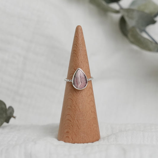 Rhodochrosite Ring - 6.5