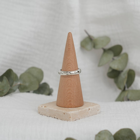 Hand Engraved Band - 9.5