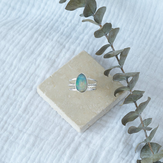Australian Opal Ring - 8.25